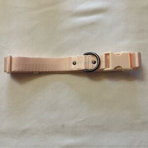 Large Adjustable Pink Dog Collar
